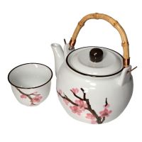 Čajová souprava Sakura 0,8 l porcelánová
