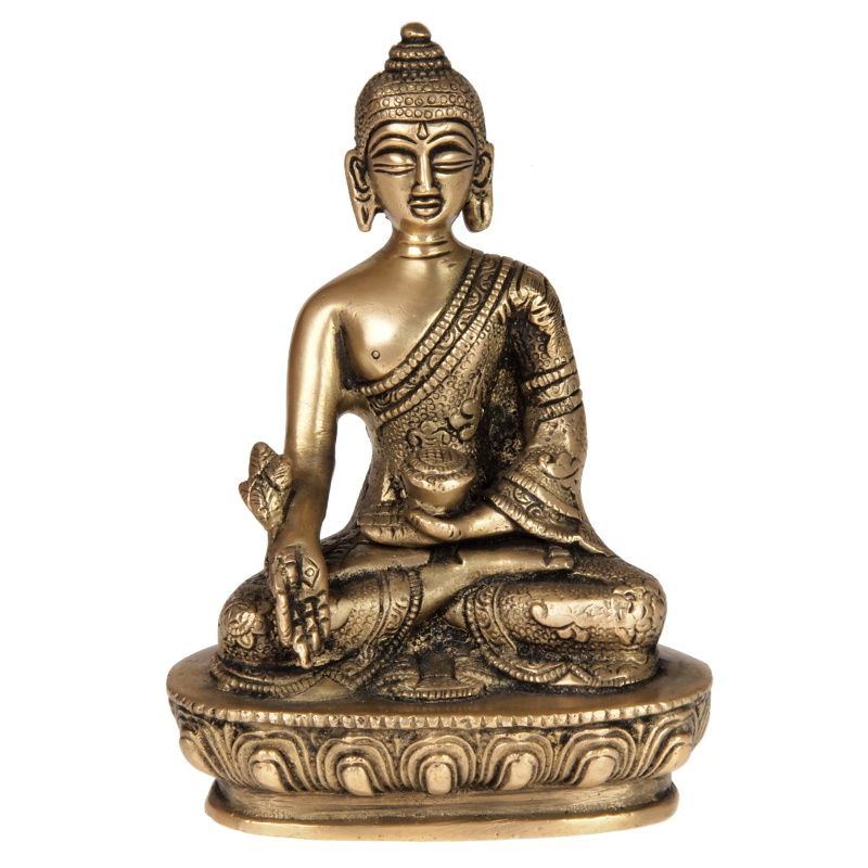 Soška kovová Buddha 13,5 cm 01