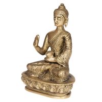 Soška kovová Buddha 13,5 cm 02