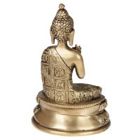 Soška kovová Buddha 14 cm II