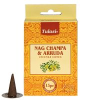 Tulasi Nag Champa Arruda - Routa vonná indické vonné františky 15 ks