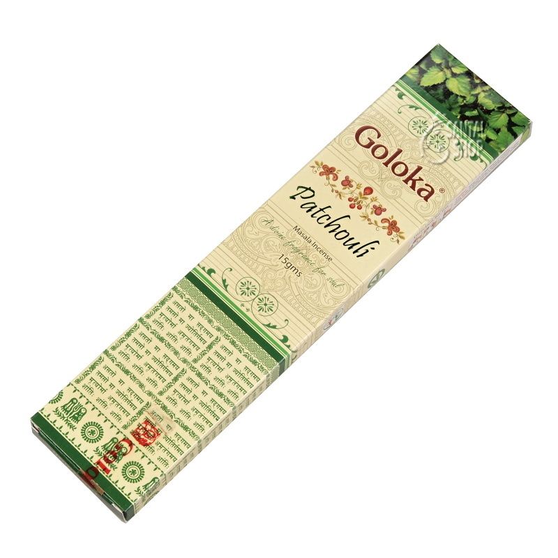 Goloka Patchouli indické vonné tyčinky 15 g