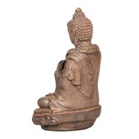 Soška Buddha resin 9 cm hnědý II