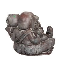 Soška Ganesh resin 6 cm hnědý