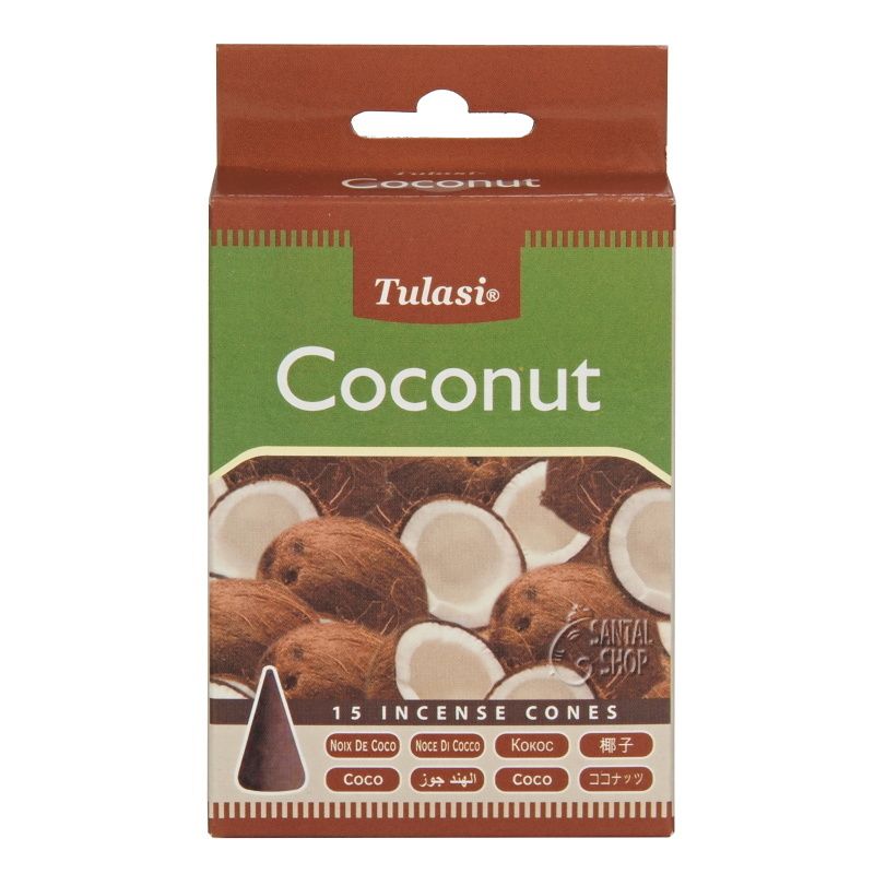 Tulasi Coconut indické vonné františky 15 ks
