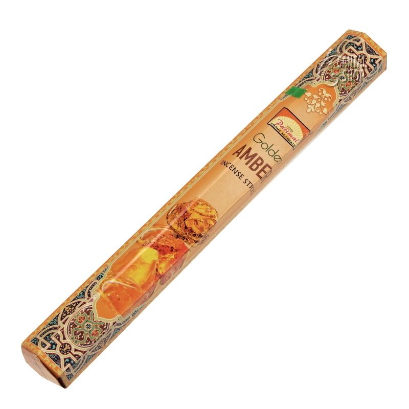 Parimal Golden Amber indické vonné tyčinky 20 ks