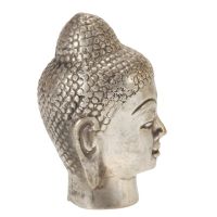 Soška Buddhova hlava kov 7 cm
