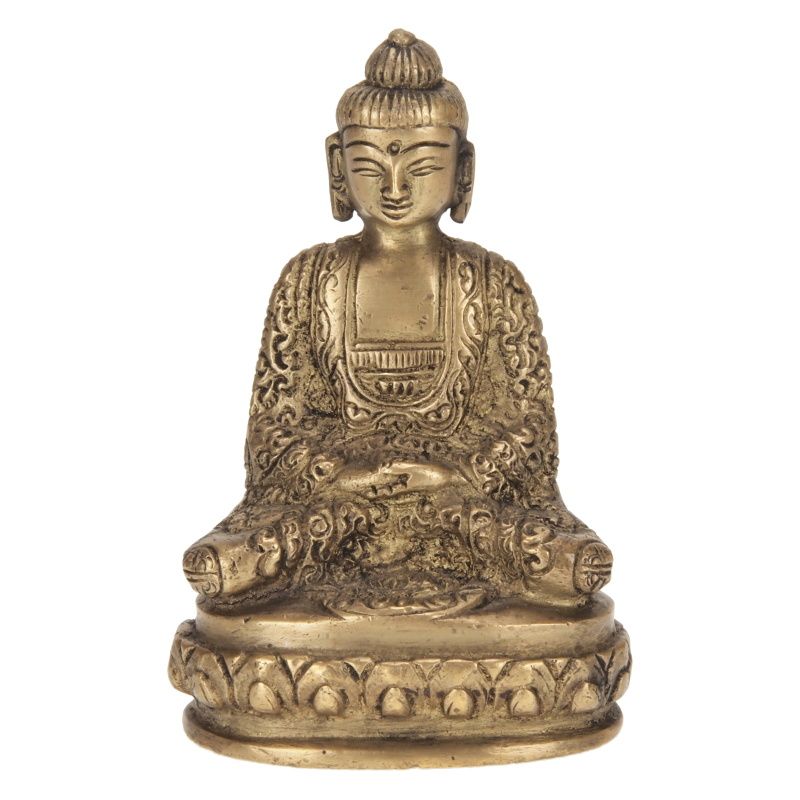 Soška kovová Buddha 11,5 cm