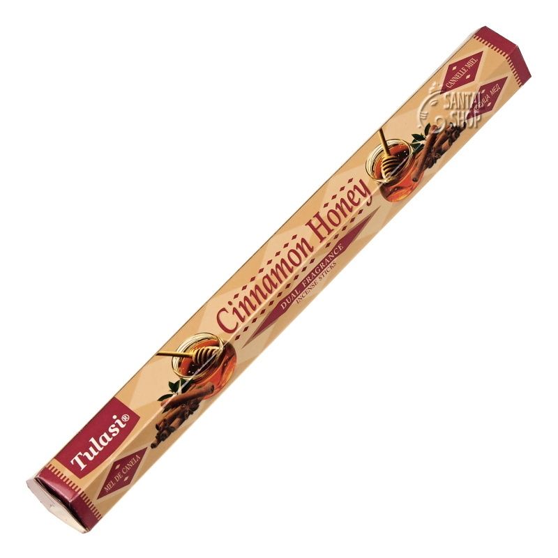 Tulasi Dual Cinnamon - Honey indické vonné tyčinky 20 ks
