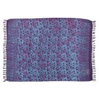 Šátek sarong pareo Orchidej fialový se sponou