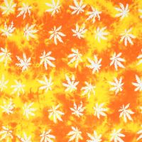 Šátek sarong pareo Palma oranžový se sponou