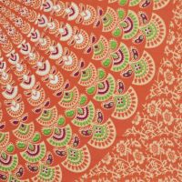 Šátek sarong pareo Peacock červený