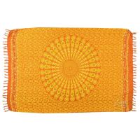 Šátek sarong Peacock oranžový