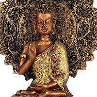 Soška Buddha resin 17 cm Abhaya