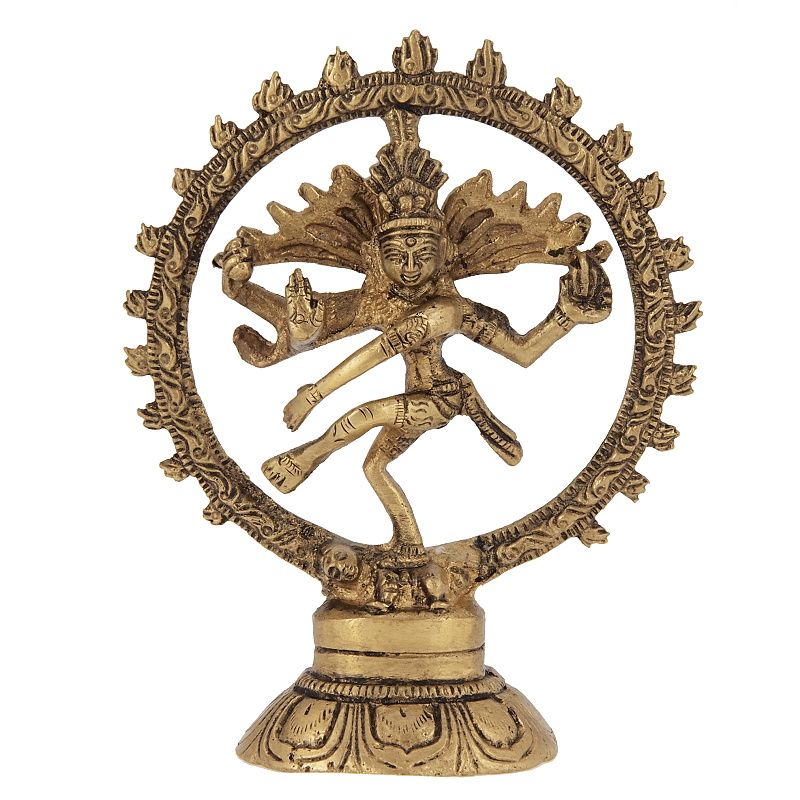 Soška Shiva Nataraja kov 14 cm