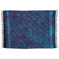 Šátek sarong Kolibřík černo-modro-fialový