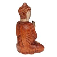 Soška Buddha dřevo 42 cm Vitarka