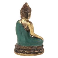 Soška Buddha kov 6,5 cm patina 02
