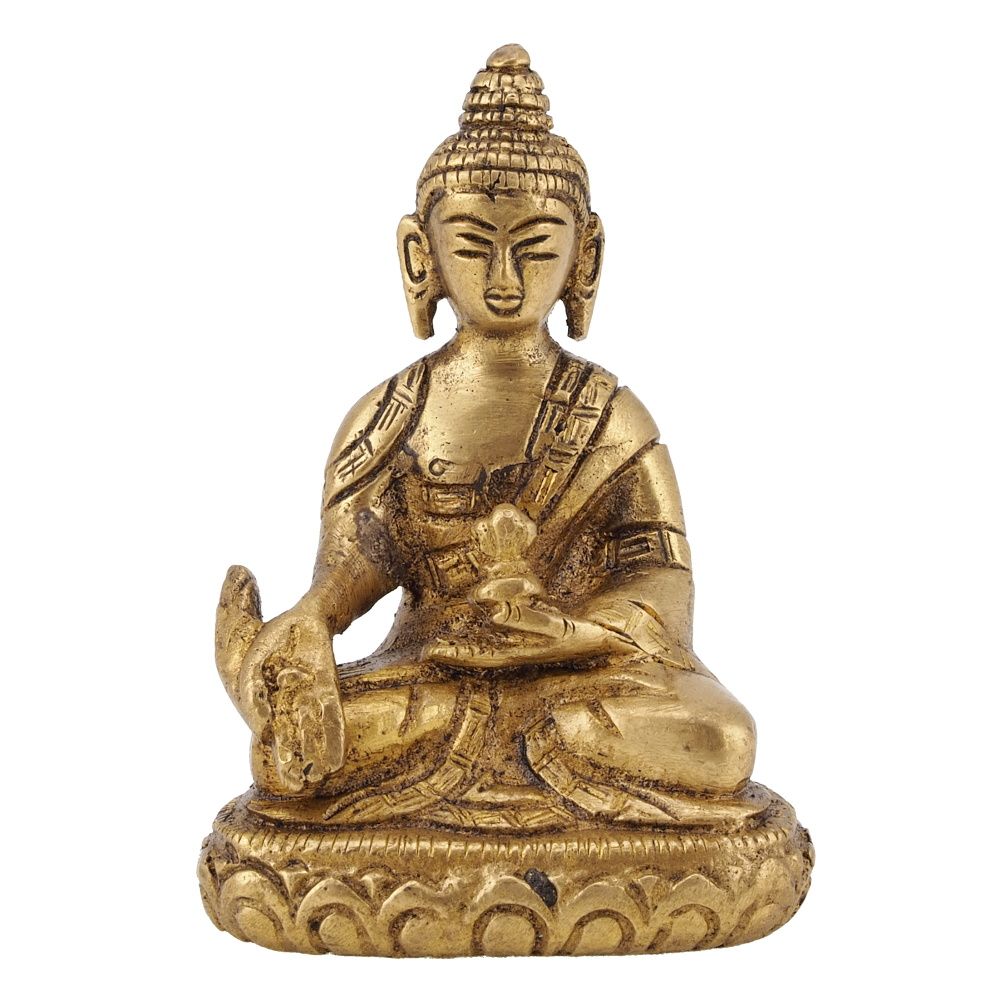 Soška Buddha kov 7 cm 04