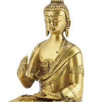 Soška Buddha kov 20 cm