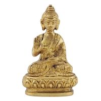 Soška Buddha kov 8 cm 04