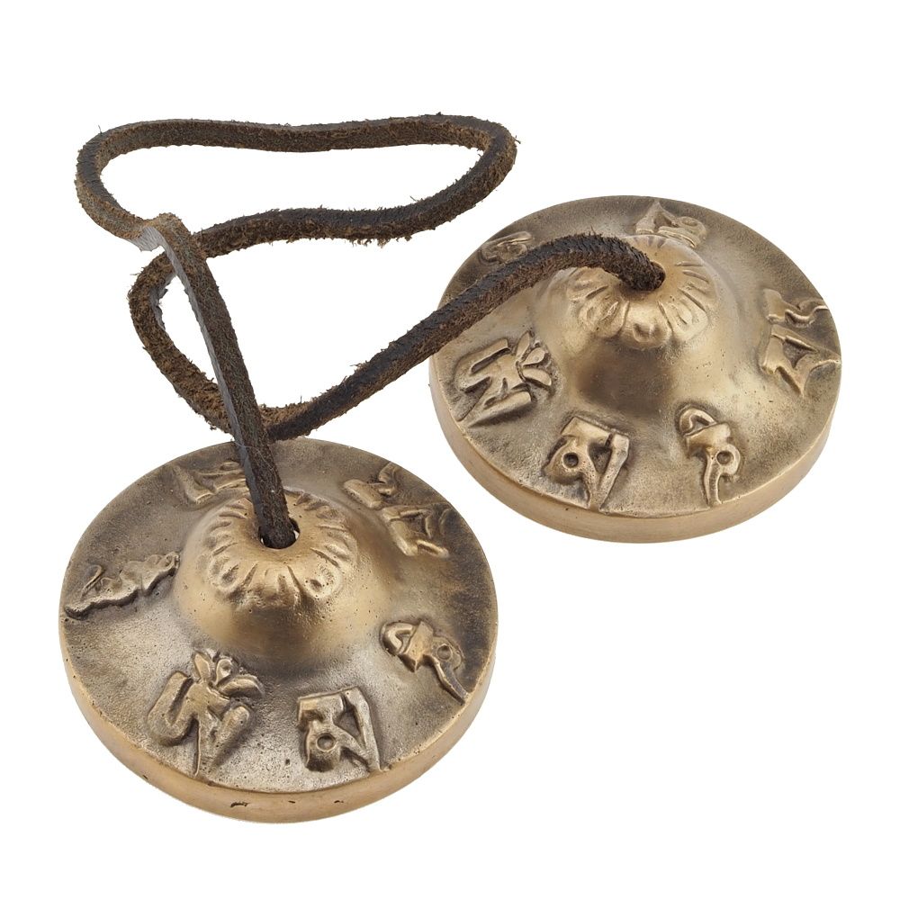 Tibetské činely kartálky ting-sha 6,2 cm mantra