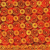 Šátek sarong Louka červený