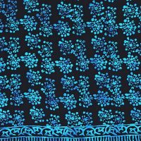 Šátek sarong Ohňostroj černo-modrý