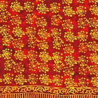 Šátek sarong Ohňostroj červený