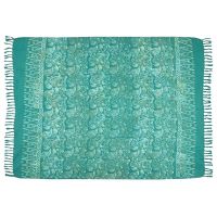 Šátek sarong Paisley zelený