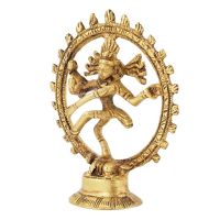 Soška Shiva Nataraja kov 10 cm
