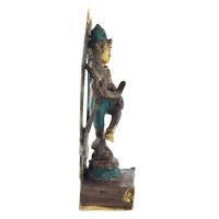Soška Shiva Nataraja kov 13 cm patina 01