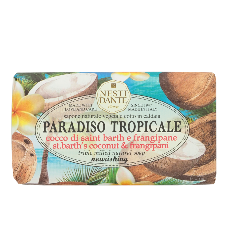 Nesti Dante mýdlo Paradiso Tropicale Kokos a frangipani 250 g