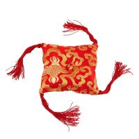 Podložka pod tibetskou mísu 12 x 12 cm červená