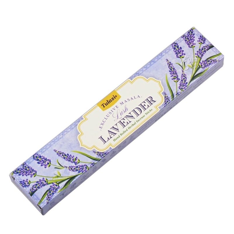 Tulasi Exclusive Masala Lush Lavender indické vonné tyčinky 15 g