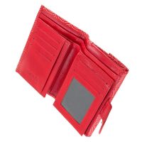 Dámská kožená peněženka Envelope Dračí kůže červená 14 x 10 cm