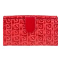 Dámská kožená peněženka Woman Dračí kůže červená 19 x 10 cm
