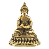 Soška Buddha kov 10 cm Amitabha