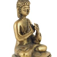 Soška kovová Buddha 14 cm 03