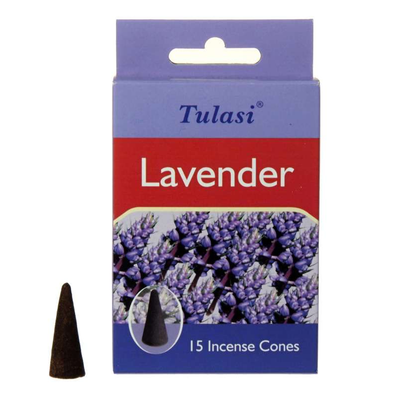 Tulasi Lavender indické vonné františky 15 ks