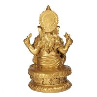 Soška Ganesh resin 20 cm zlatý